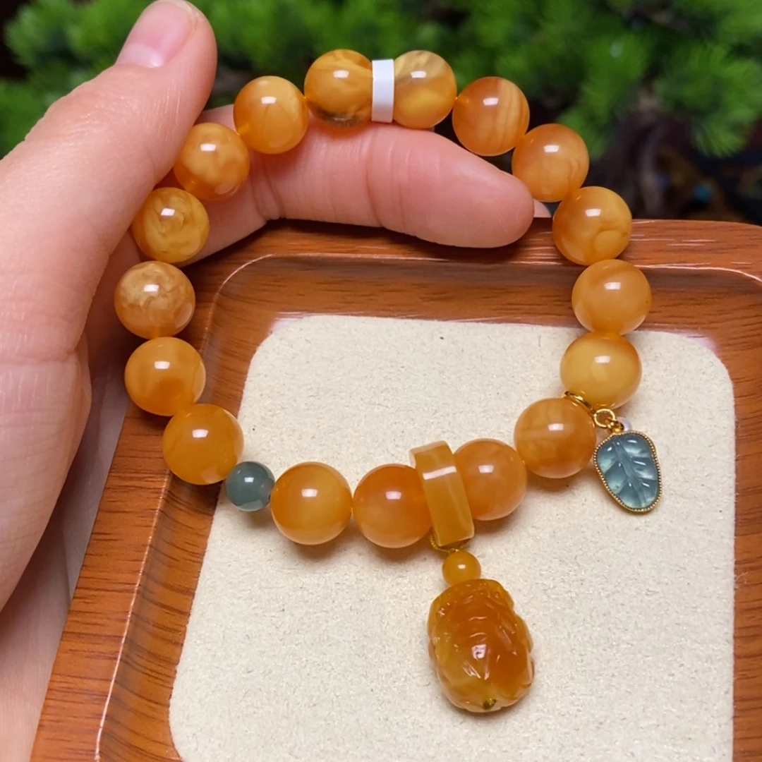 【闪购商品】手链蜜蜡未镶嵌手串