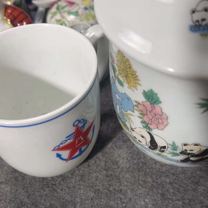 杯?****?景德镇陶瓷焊工杯大胖