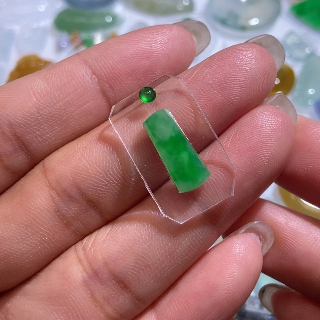 未镶嵌定制翡翠翡翠15.3/5.9/1.9