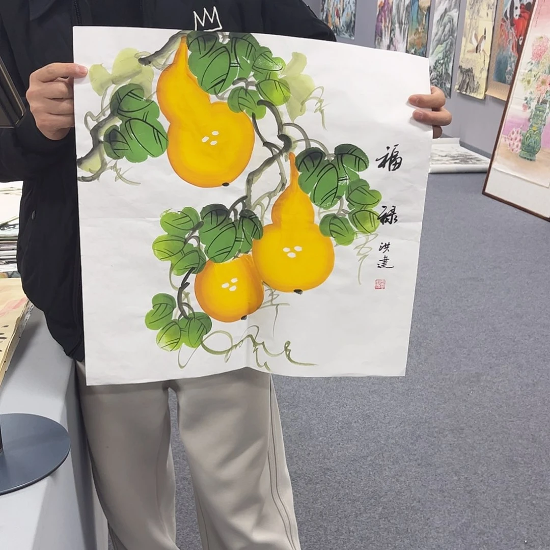 国画国画山水作品
