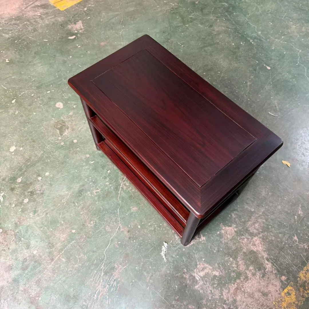 木换金 黑酸枝换鞋凳 三层 62 35 43