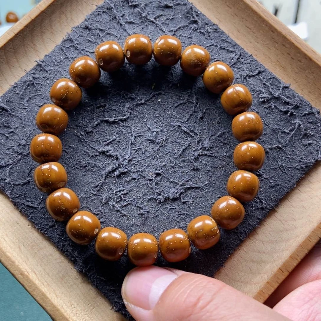 紫金鼠手串10mm近实心老型