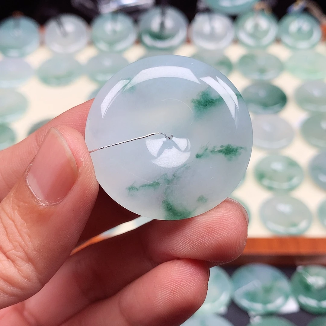 颈饰未镶嵌翡翠不**?35.8-6.3mm