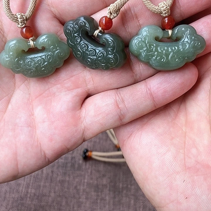 和田玉未镶嵌颈饰多样性发货拍一发一个