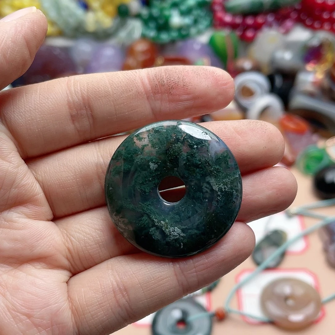 玛瑙/玉髓颈饰合金丹**潼