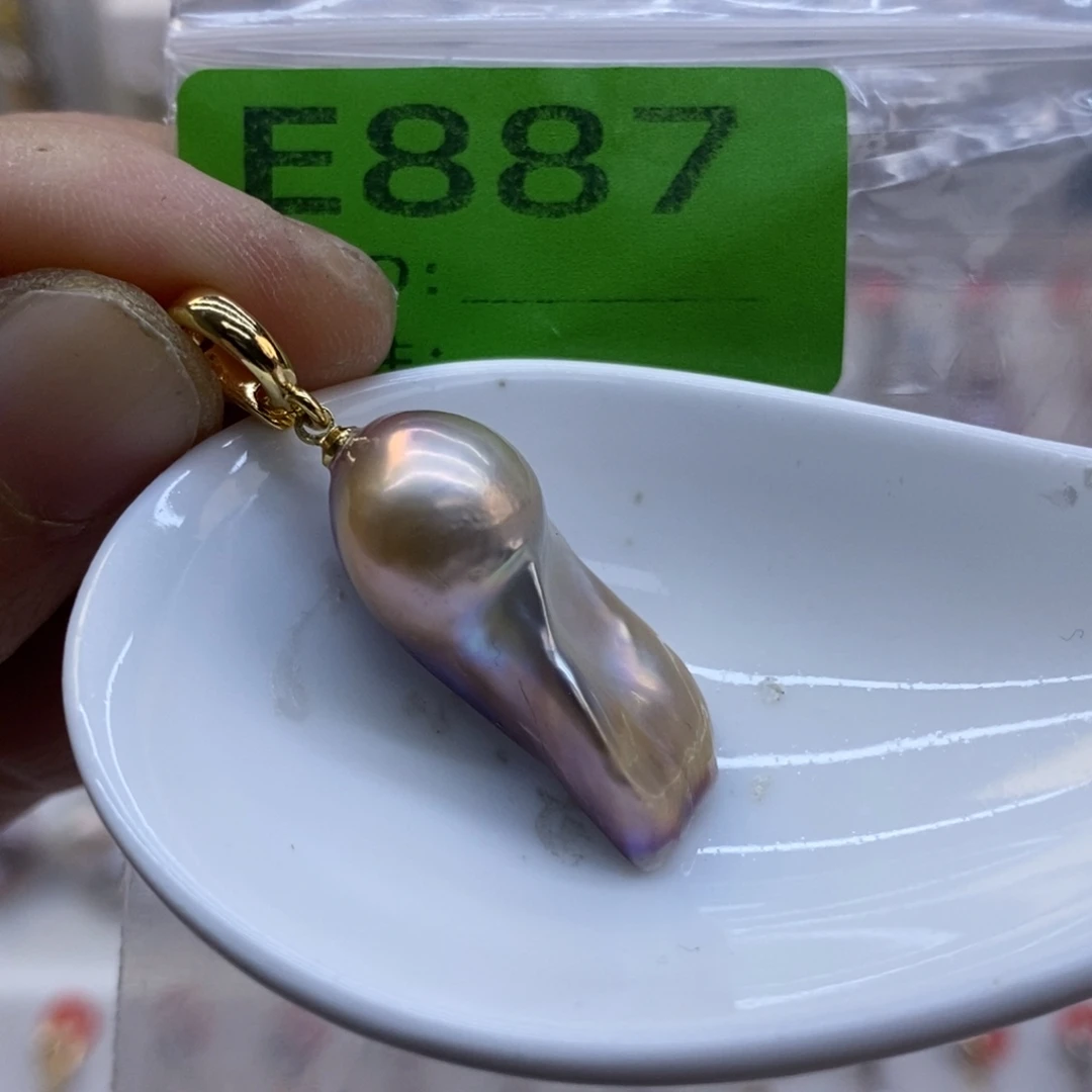 淡水珍珠未镶嵌美丽哦哦哦