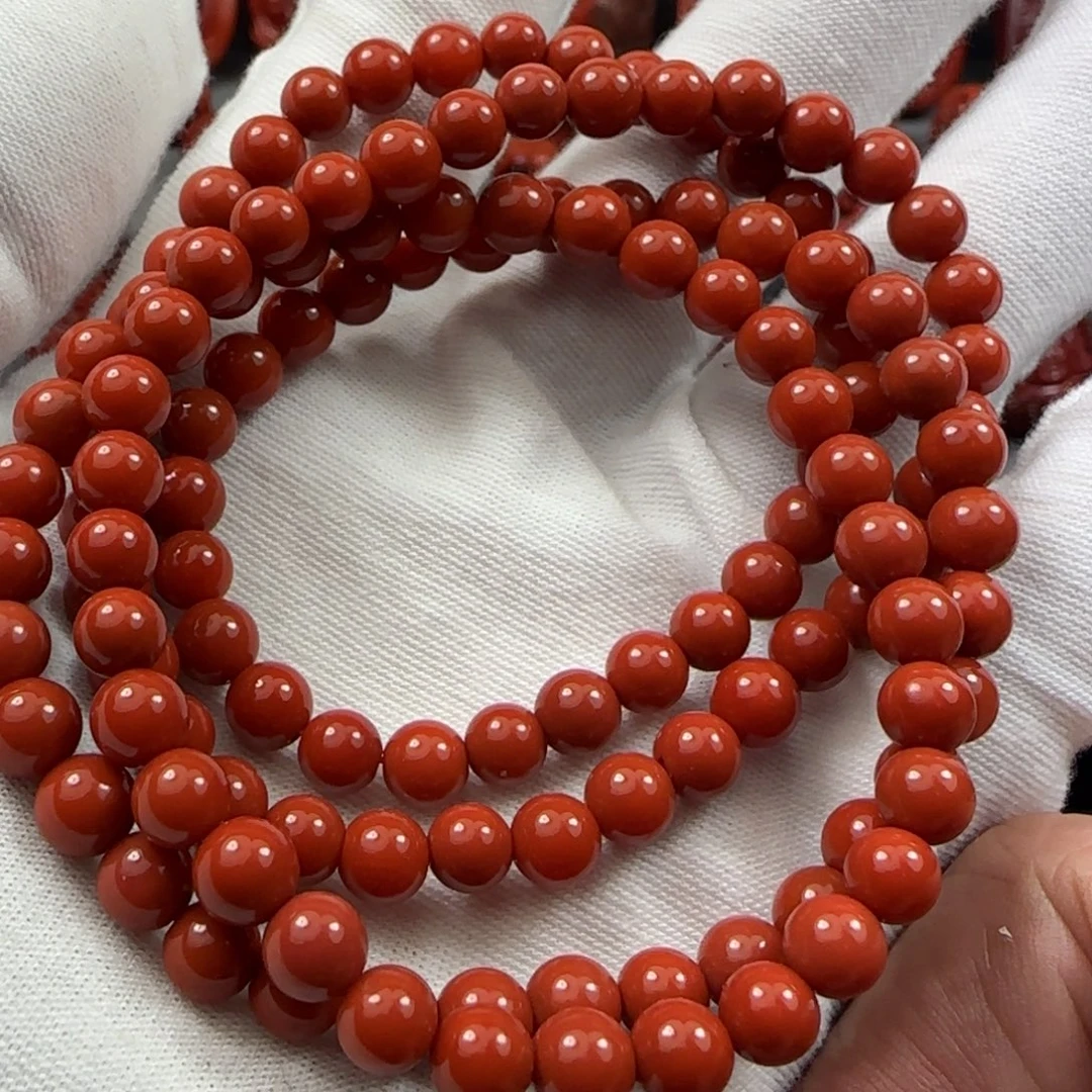 安***蜜南红玛瑙未镶嵌珠串