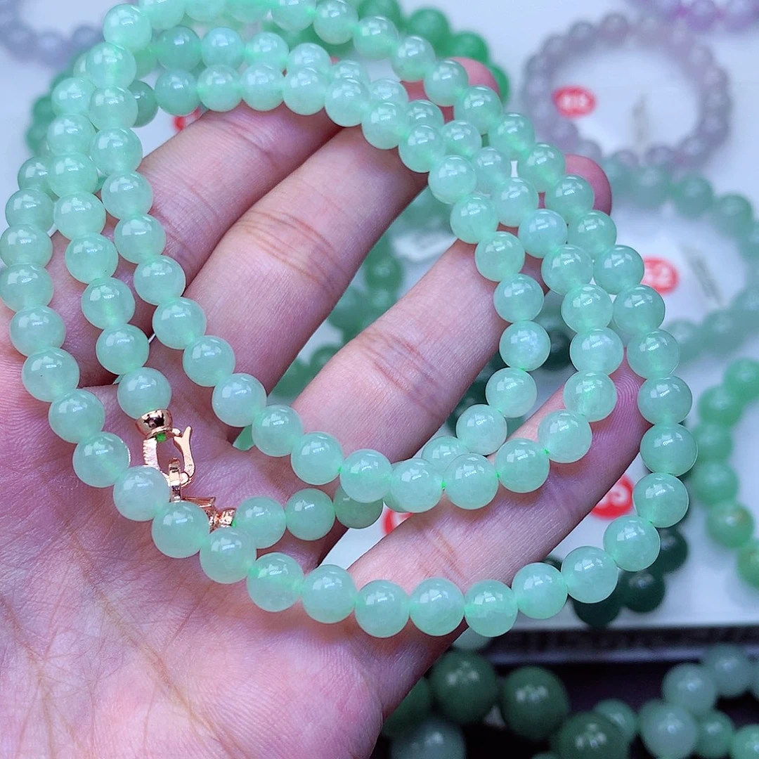 毛衣链未镶嵌翡翠卡6.6