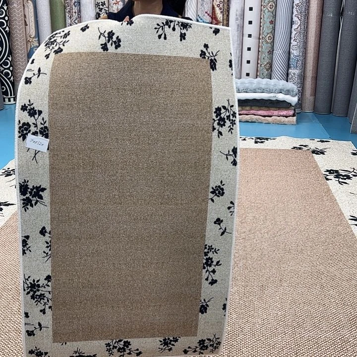 混纺70×120乳胶棉布底比利时绒微瑕尺寸误差正负1-3厘米