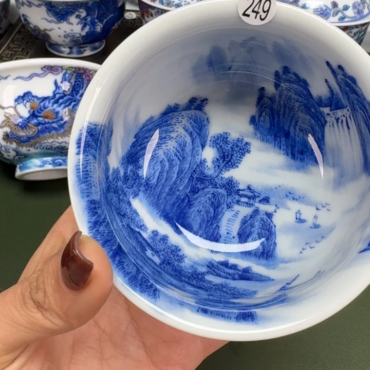 沙沙手工手绘茶具249