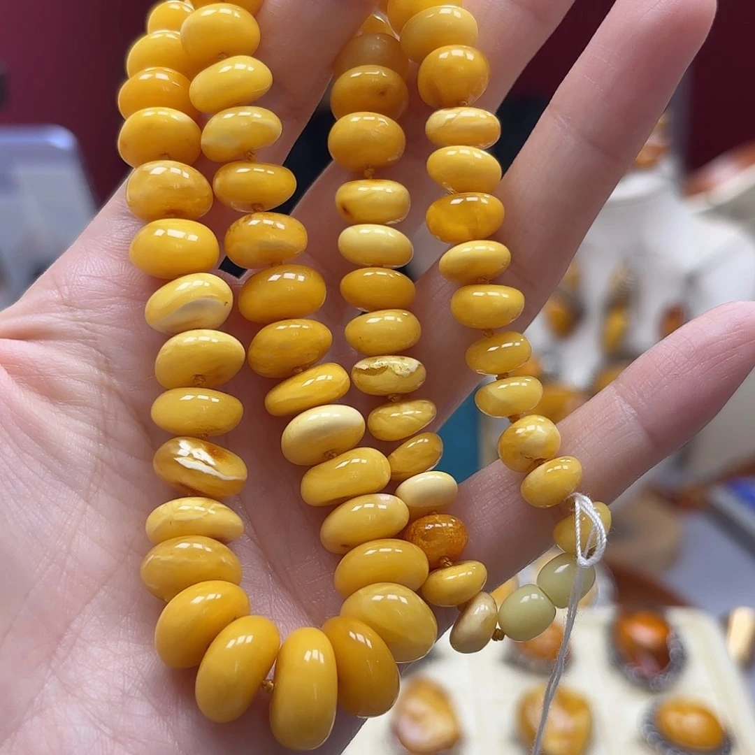 未镶嵌颈饰蜜蜡38锁骨