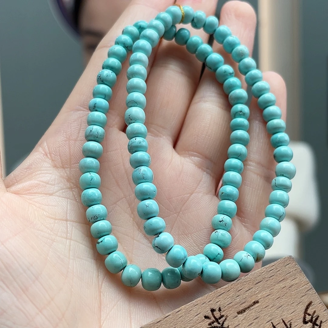 绿松石未镶嵌颈饰