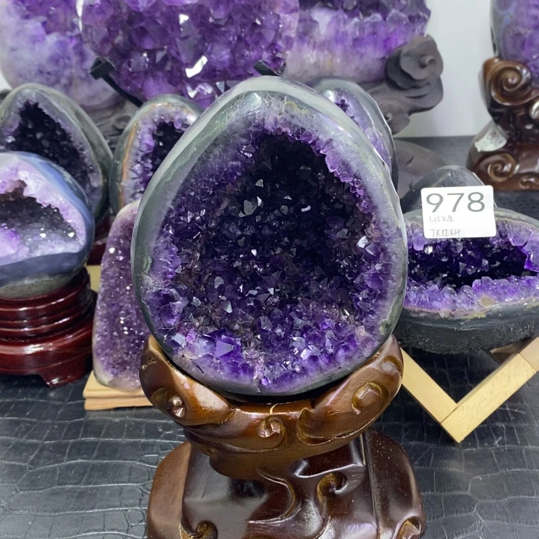 未镶嵌珠宝半成品紫晶983