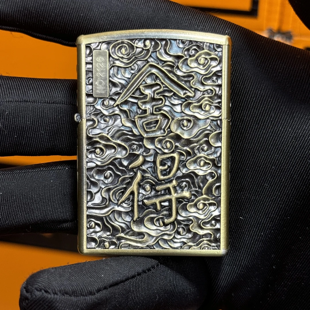 佐罗青铜舍得浮雕金属ZK34-1复古防风煤油打火机 106 (不带油)