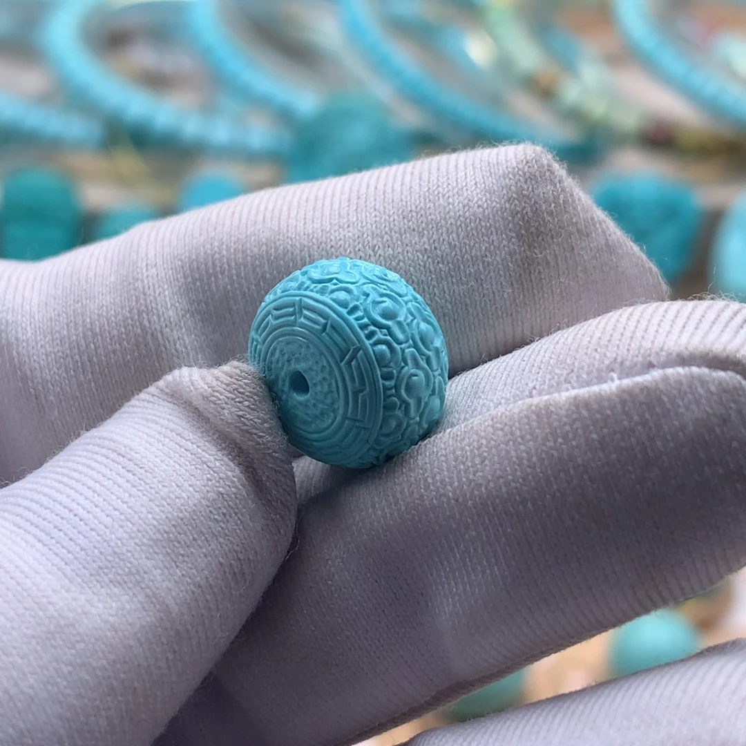 未镶嵌绿松石珠宝奇石