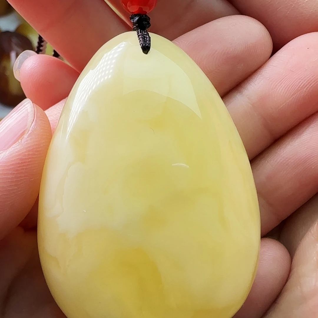 【闪购商品】琥珀颈饰未镶嵌吊坠