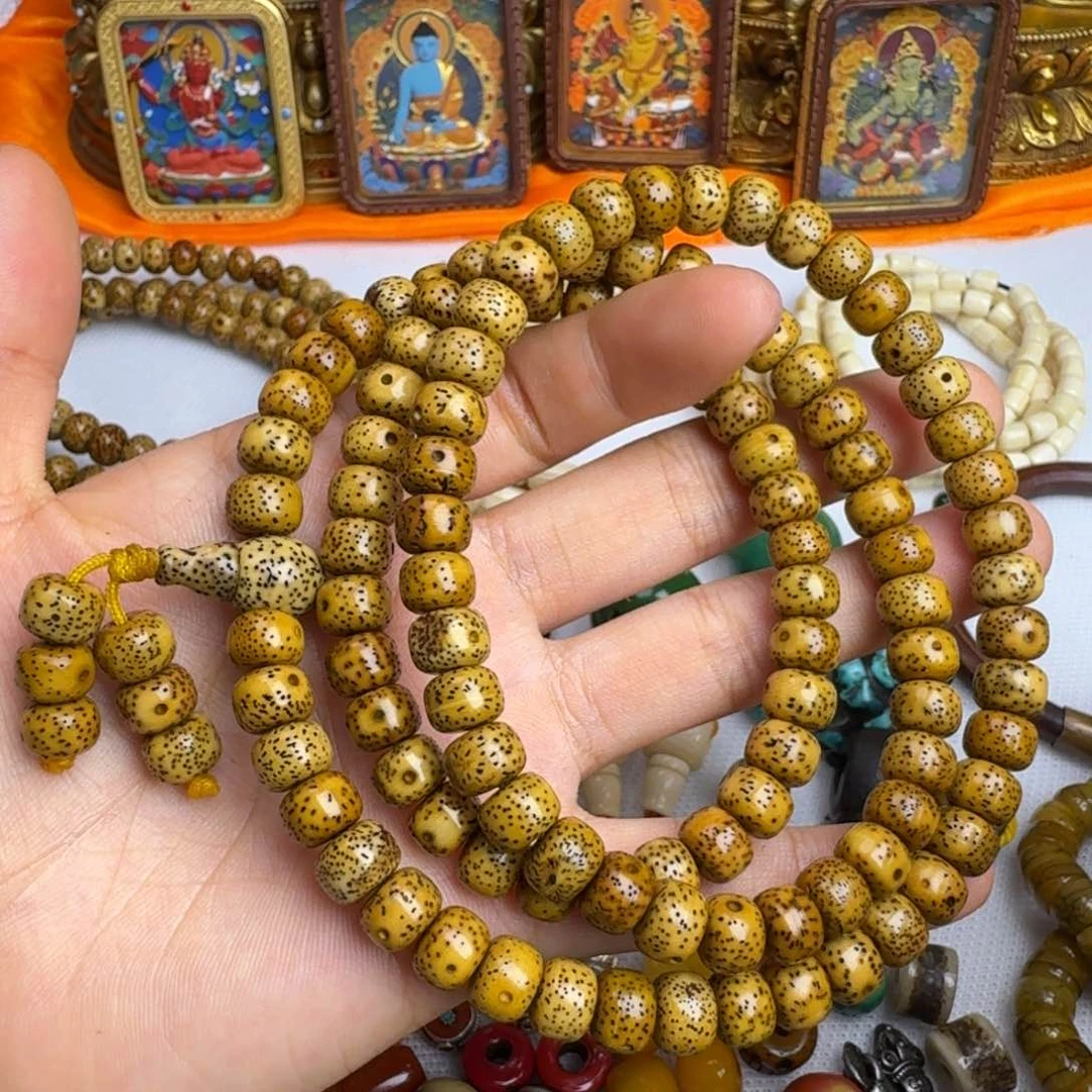 泥塑泥塑藏式108念珠