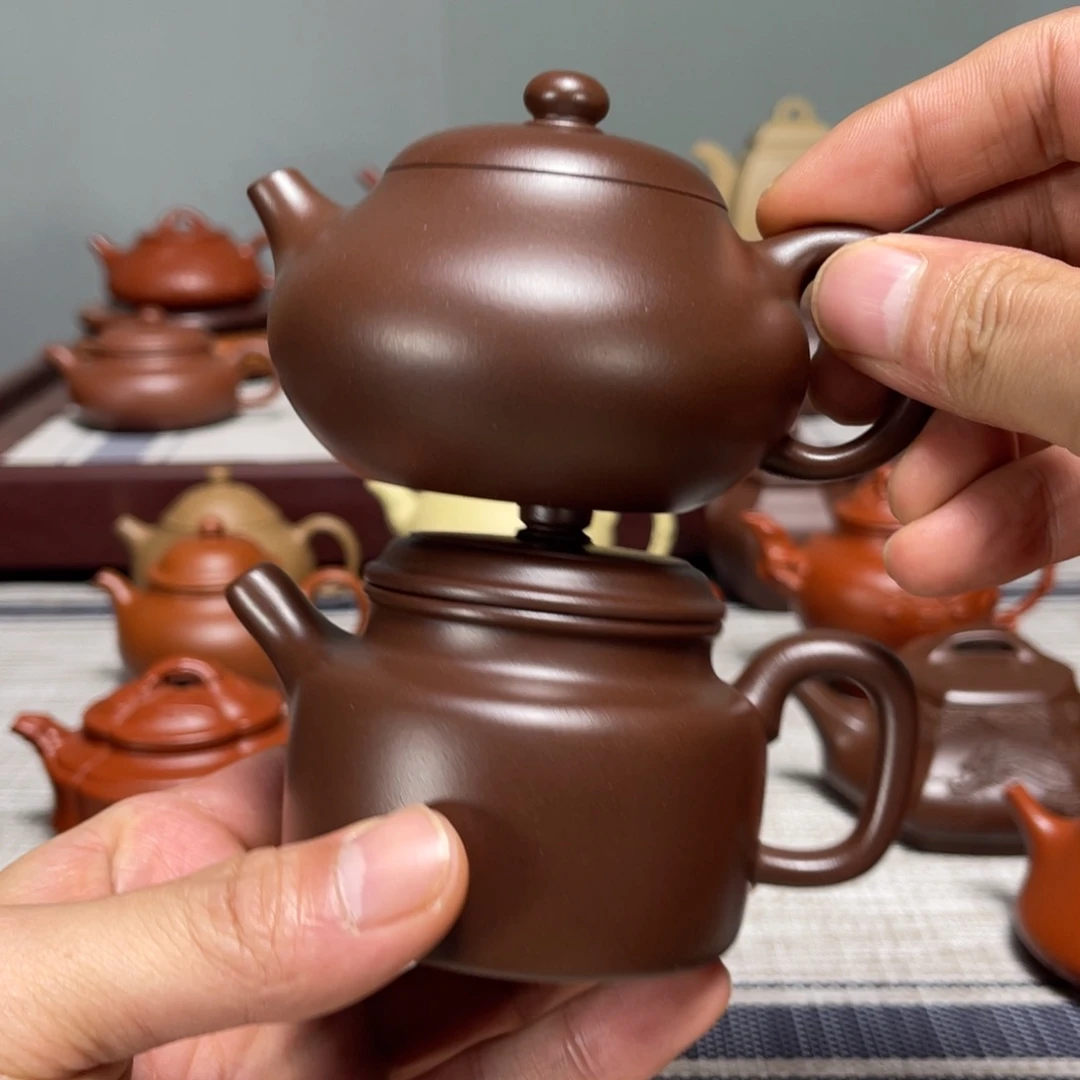 D***u紫砂茶壶老紫泥德中文旦