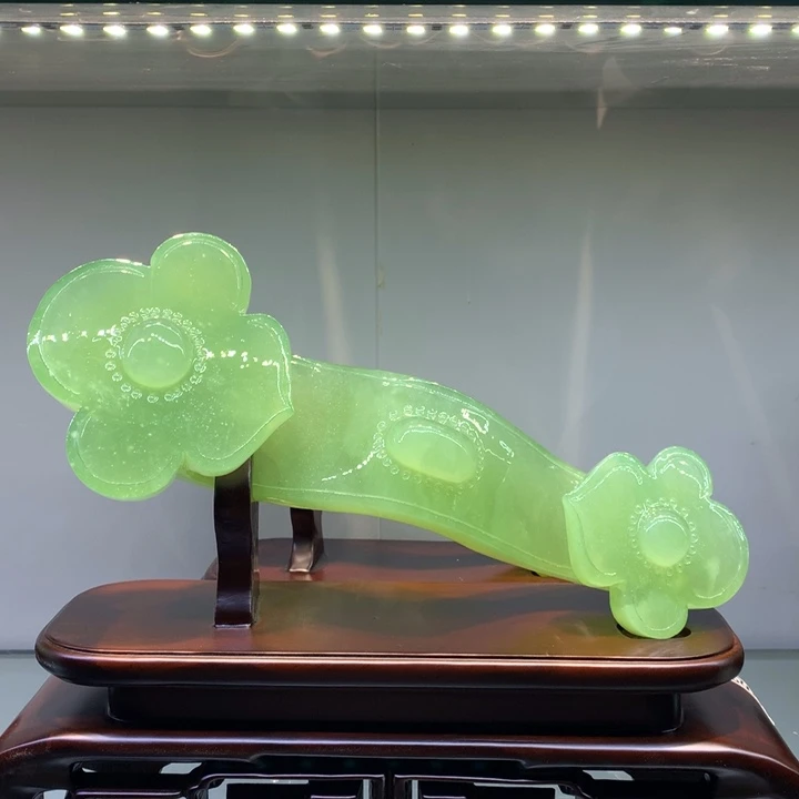 玉家居摆件寓意万事如意