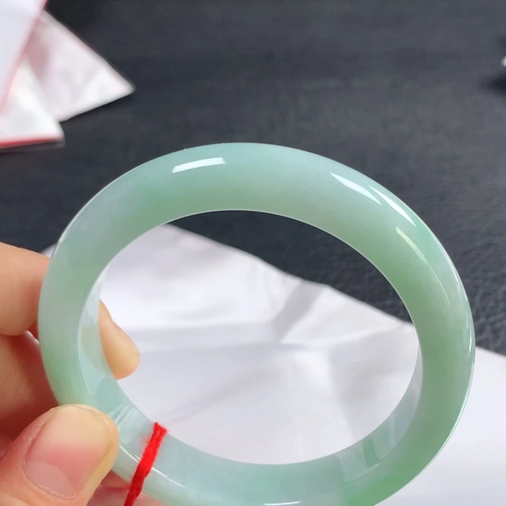 未镶嵌手镯翡翠58圈
