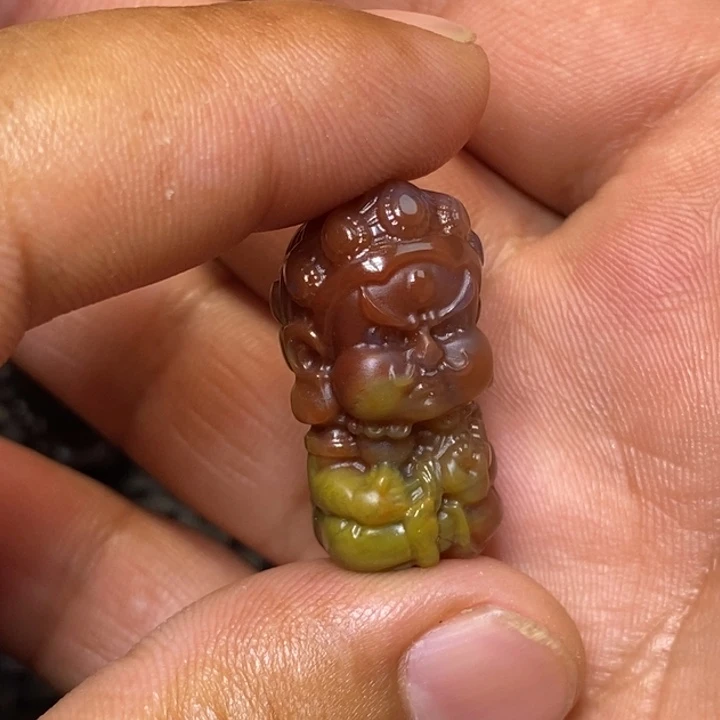 玛瑙/玉髓挂坠未镶嵌寻*