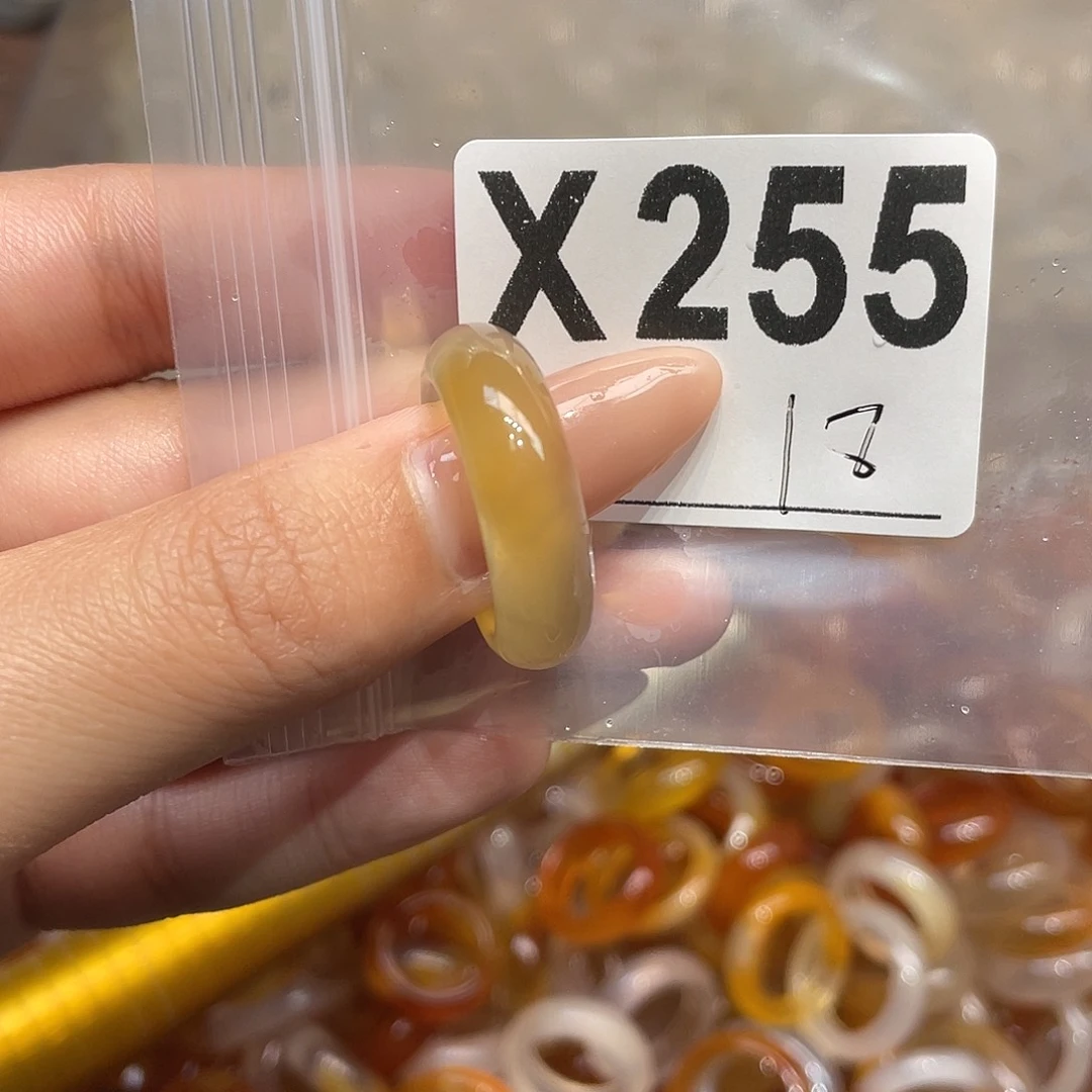 玛瑙/玉髓未镶嵌戒指255