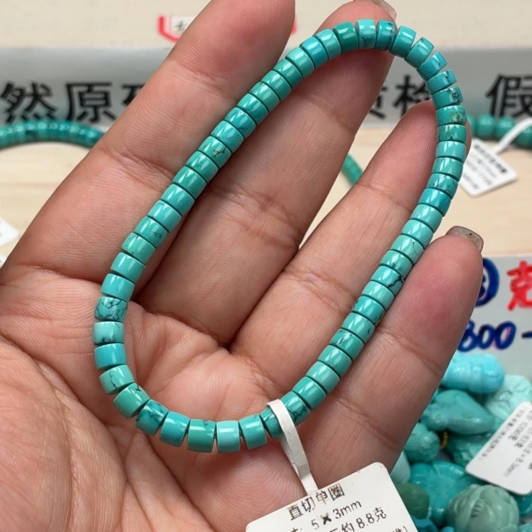 一***子未镶嵌绿松石珠宝奇石