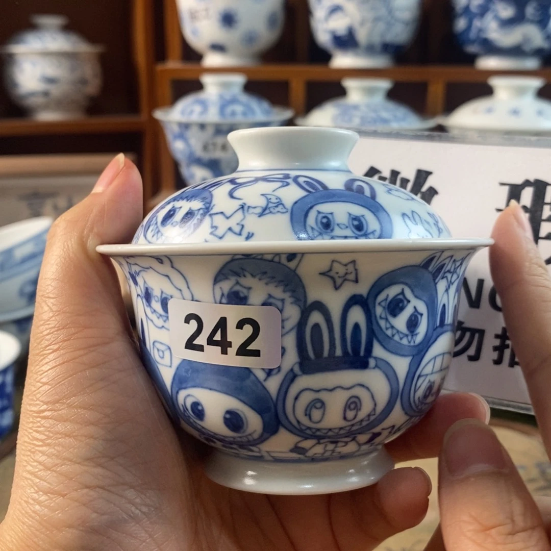 瓷片景德镇陶瓷手绘茶器242