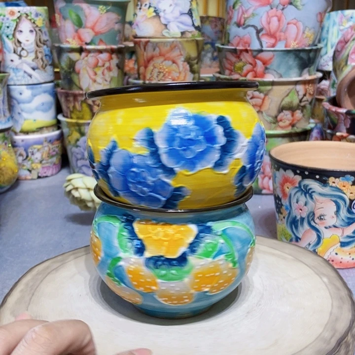 景德镇艺术手绘作品