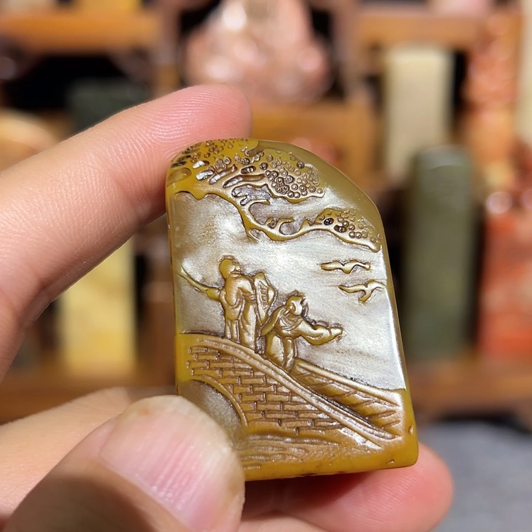 寿山石印石寿山石雕刻