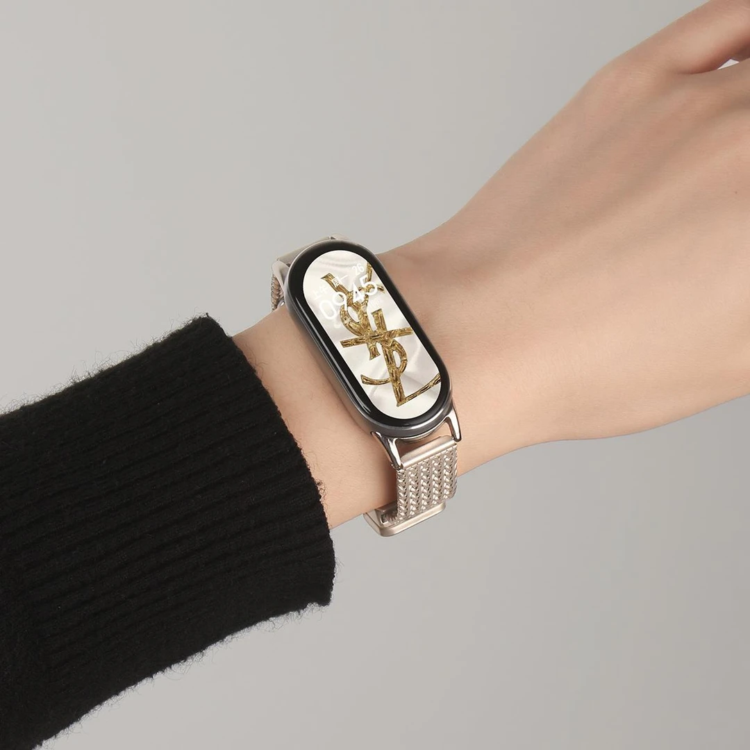 卡萨诺【麦穗设计感表带】适用小米手环10表带小米手环98表带7nfc版