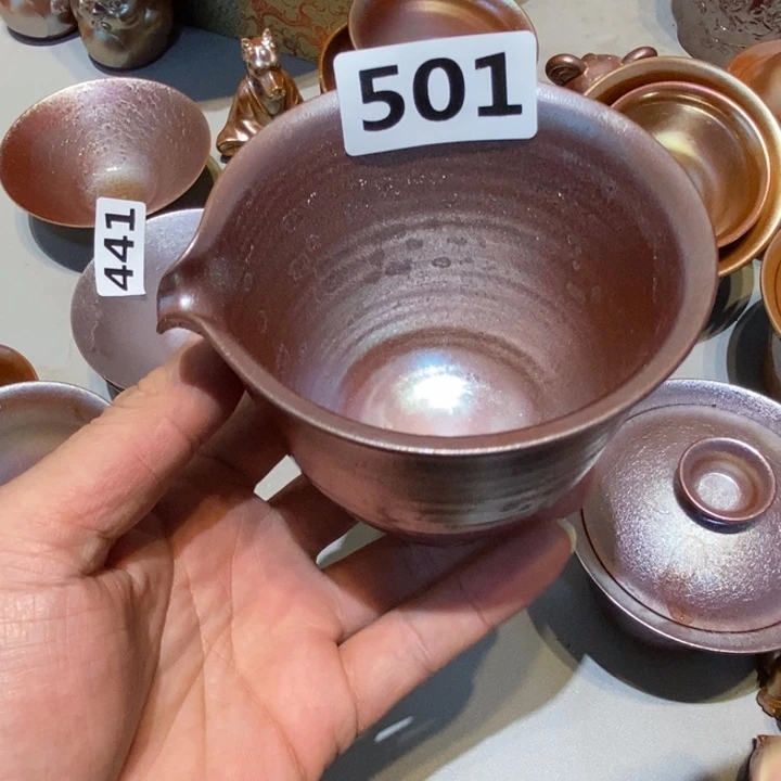 柴烧茶具陶瓷杯子