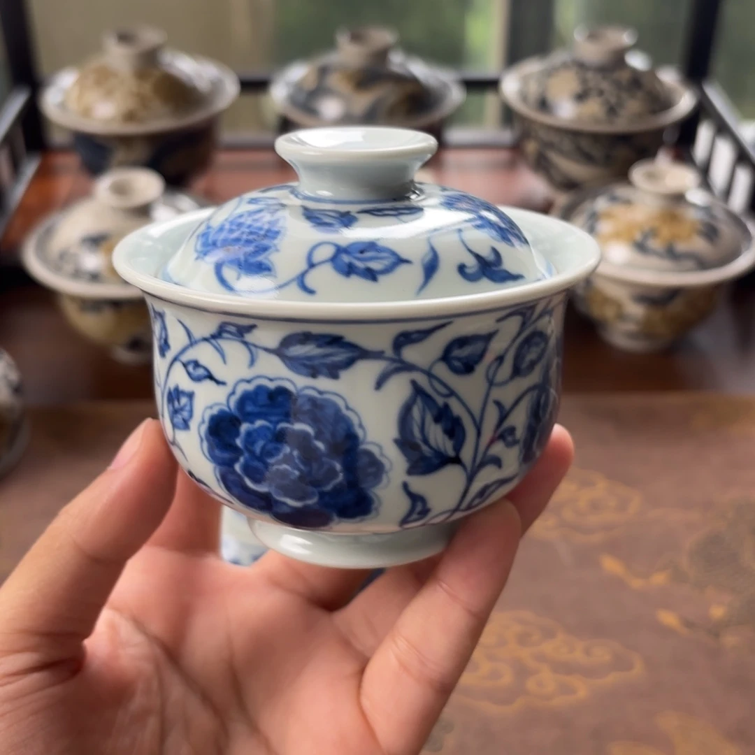 摆件景德镇手绘茶器
