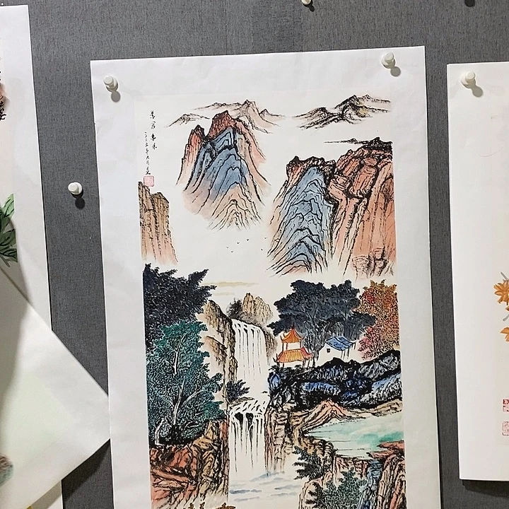 国画手写手绘作品120