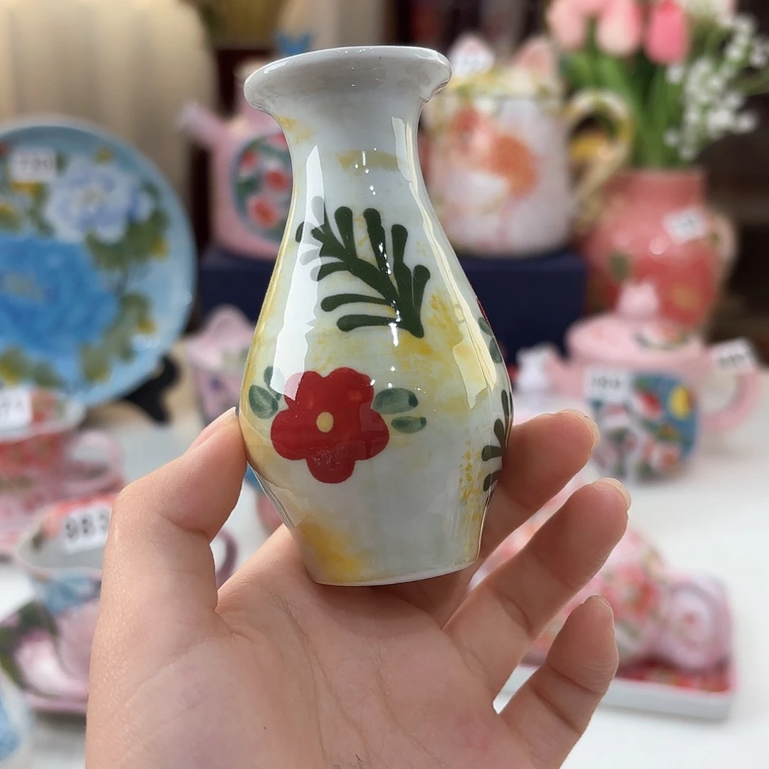 景德镇手绘高温釉下彩陶瓷茶具