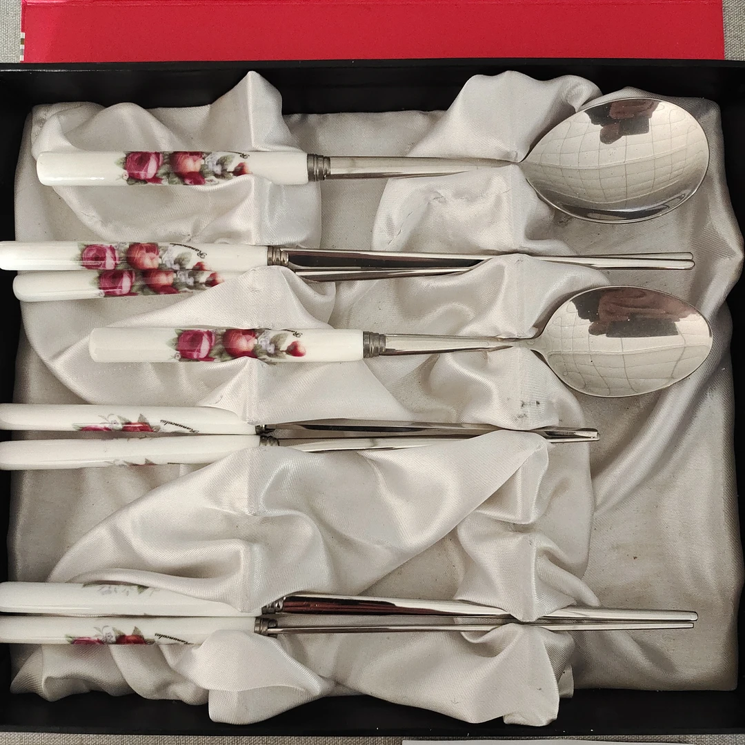 唐山骨瓷汤勺筷子瑕疵品