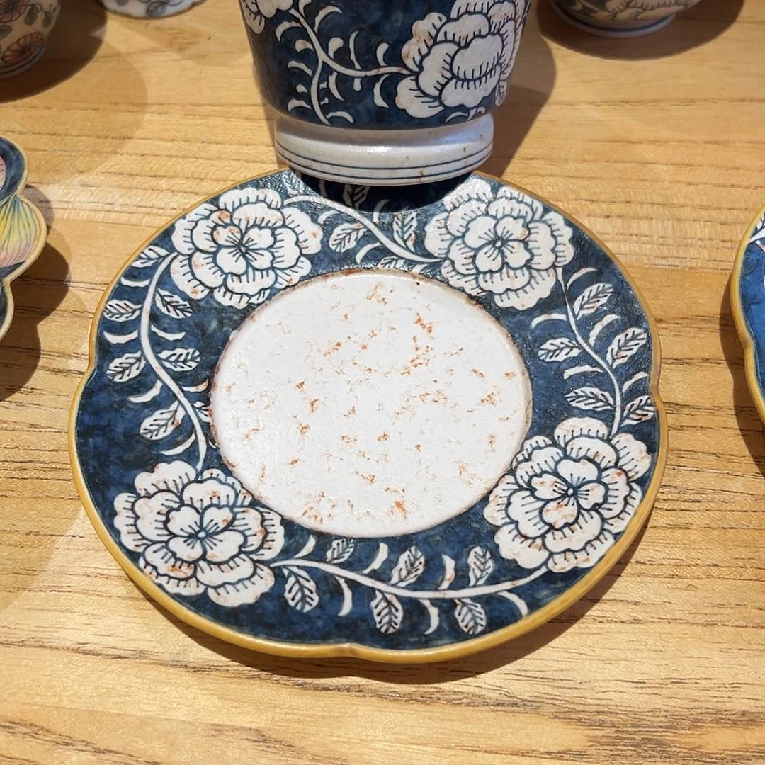 陶瓷苦****?杯子盘子手作一套