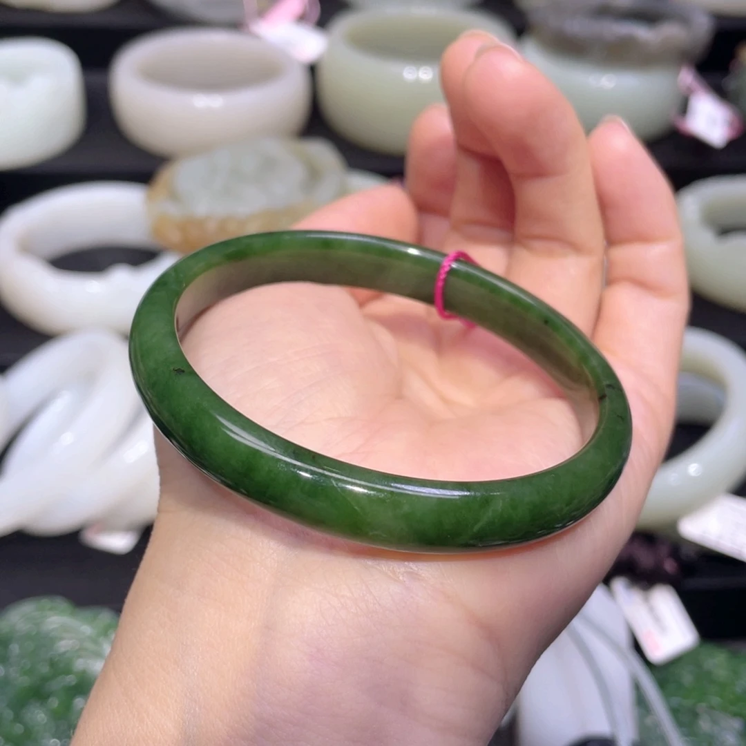 和田玉手镯未镶嵌94