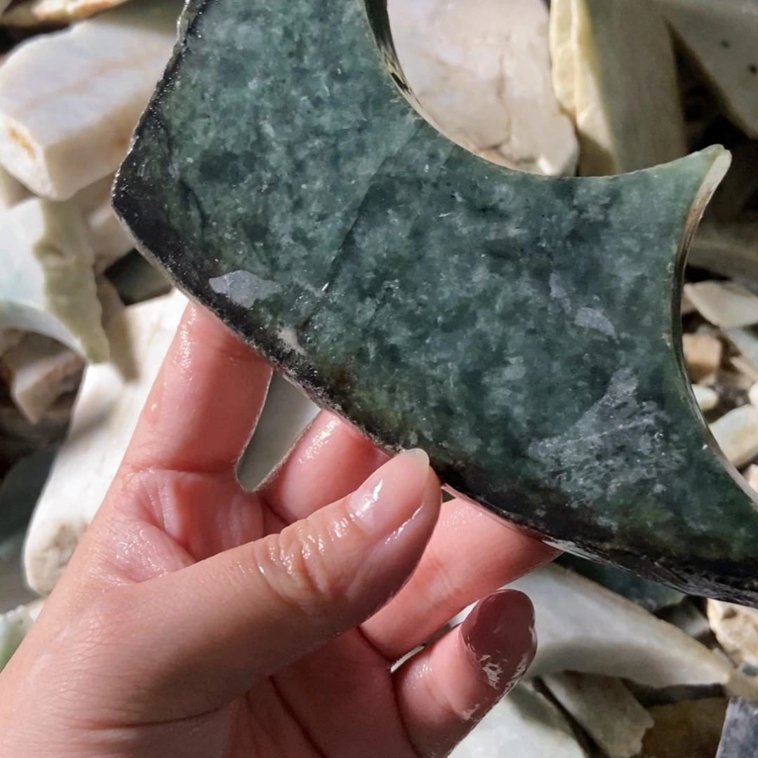 翡翠未镶嵌吊坠(不含链)天然翡翠