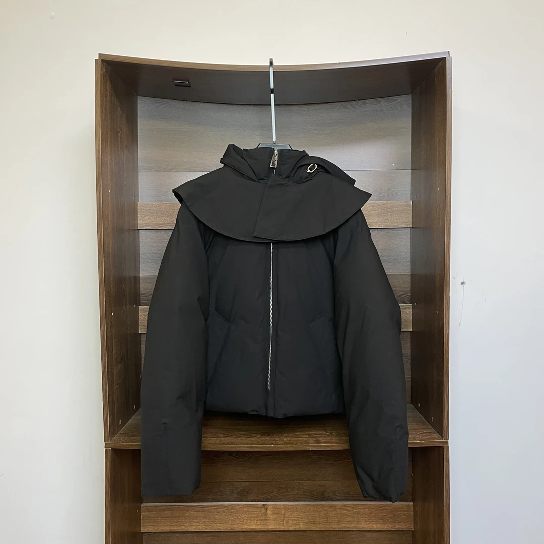 个性连帽加厚绒外套