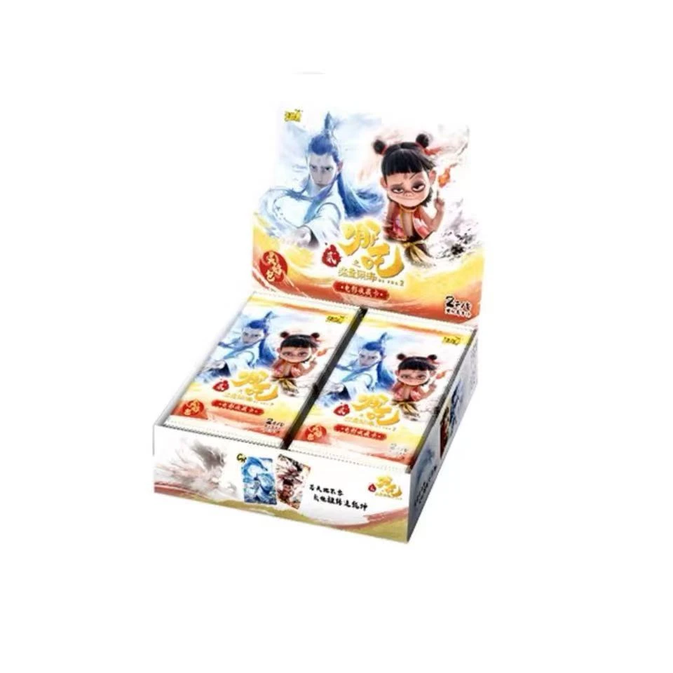 拆卡米米【大叠叠】哪吒之魔童闹海电影灵焰包收藏卡片盲盒-代拆