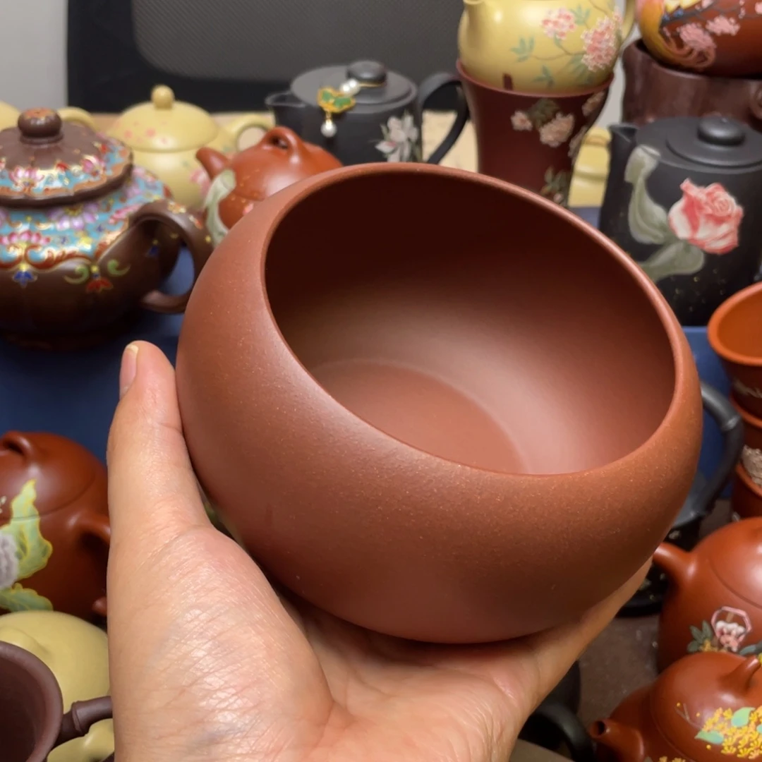 茶杯紫泥紫砂水洗