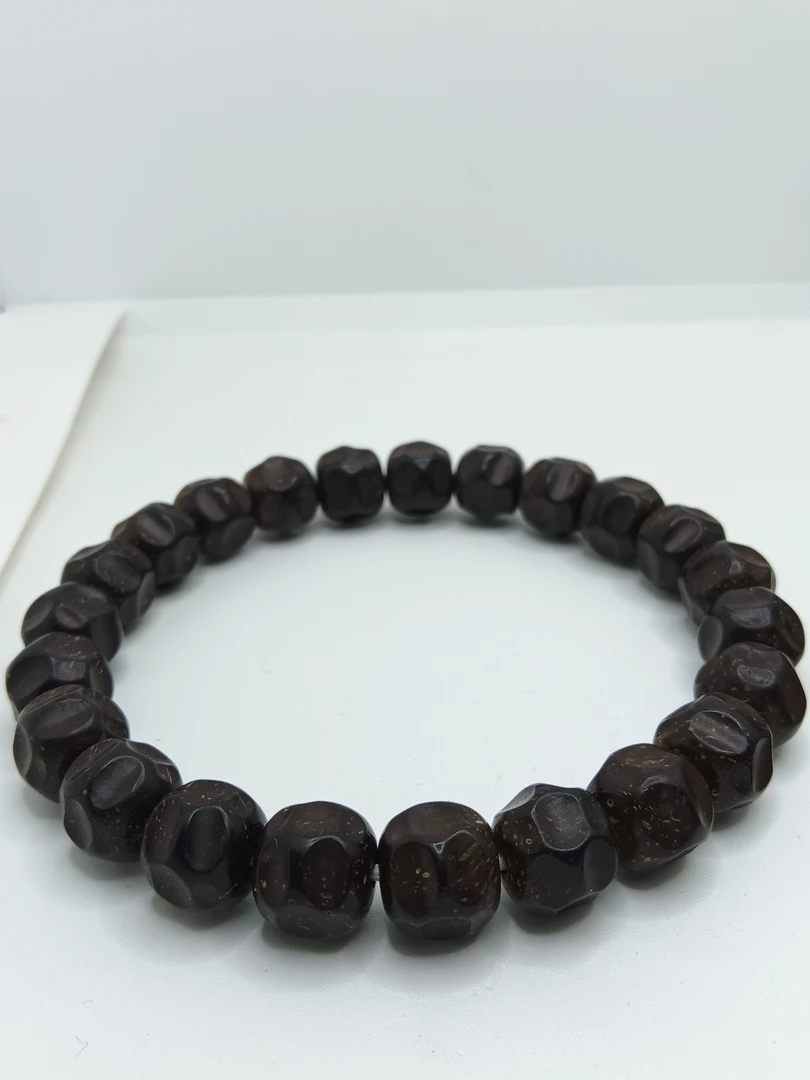 椰蒂手串10x9老型糖果无相手工雕刻定制款