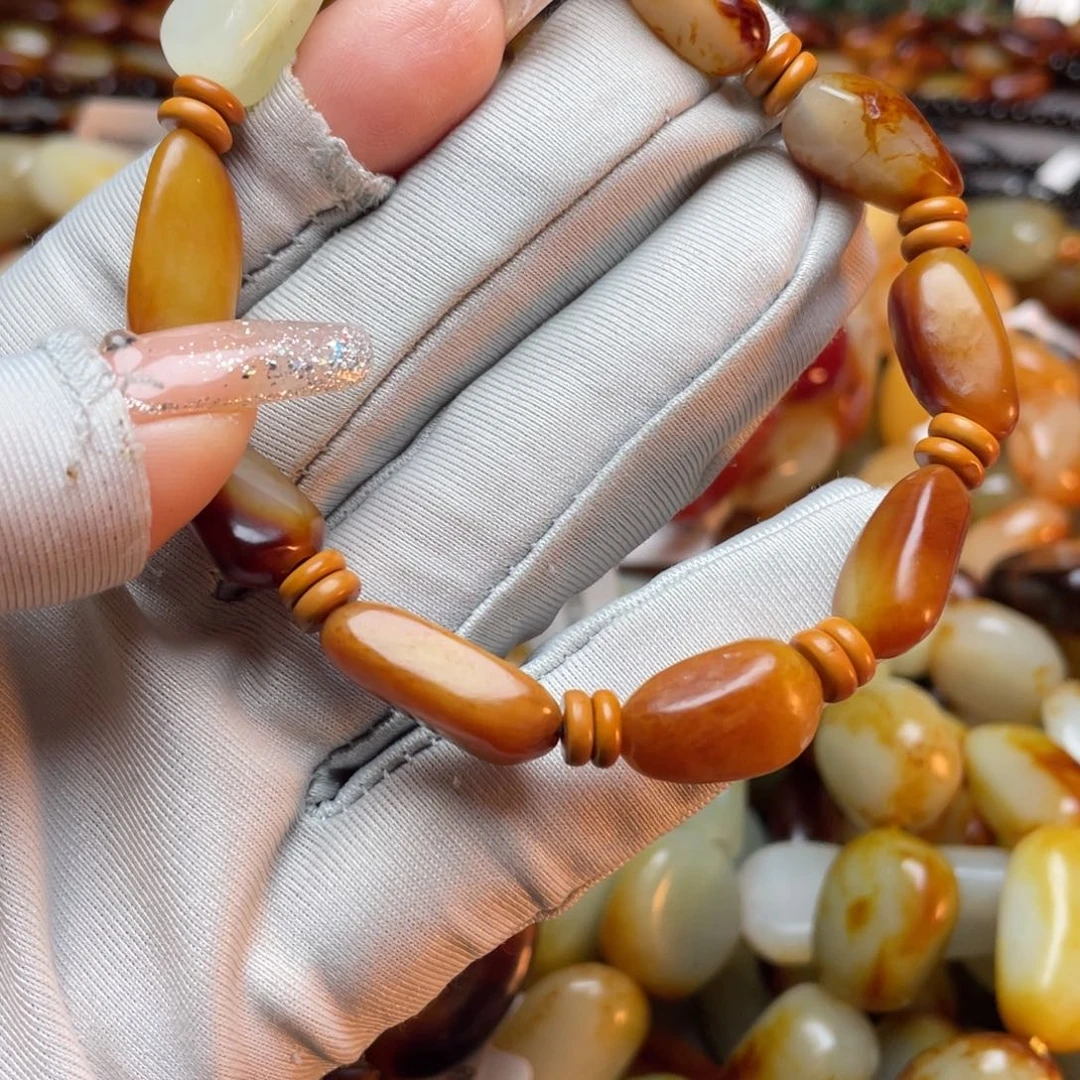 和田玉手链未镶嵌