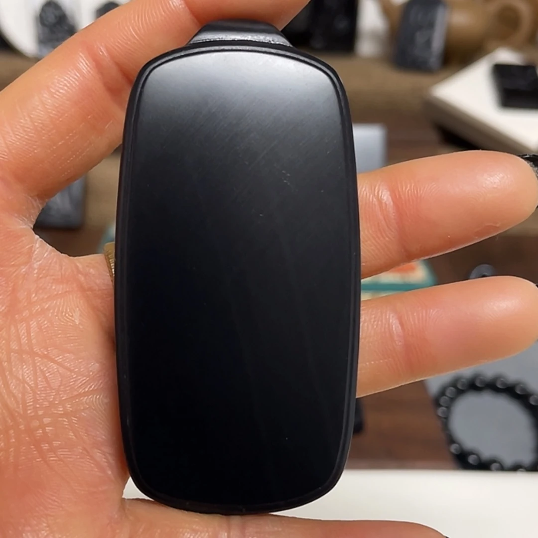 【闪购商品】和田玉（墨玉）吊坠(不含链)未镶嵌高羊脂72克