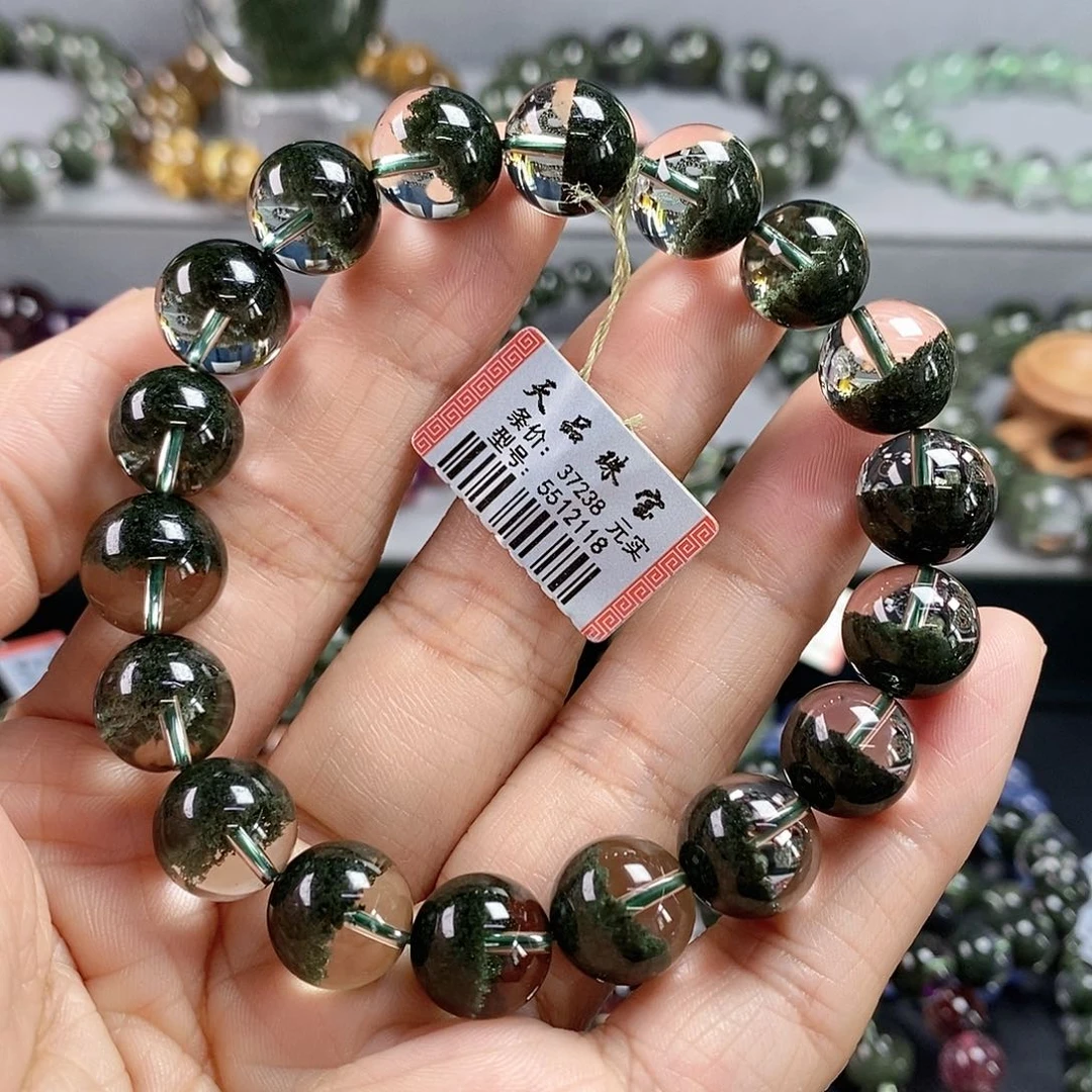 未镶嵌手链水晶绿幽灵手链5512118