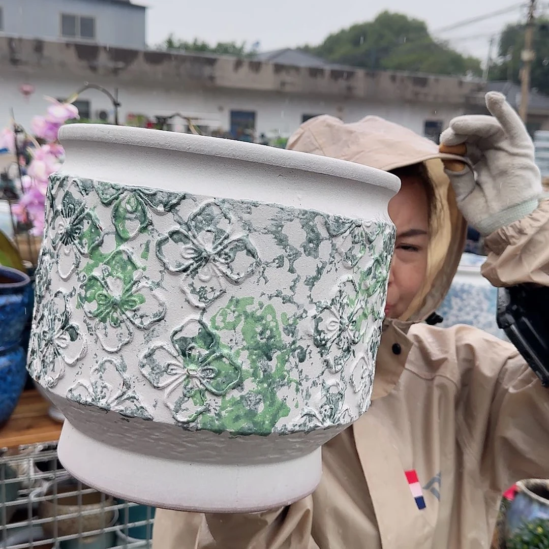 王嫂花盆1106-117高26口26