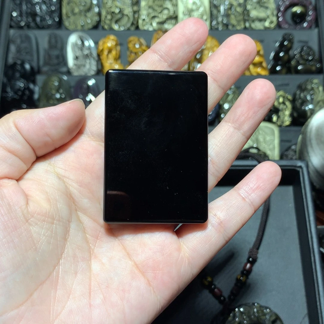 未镶嵌黑曜岩吊坠(赠链)?***旅