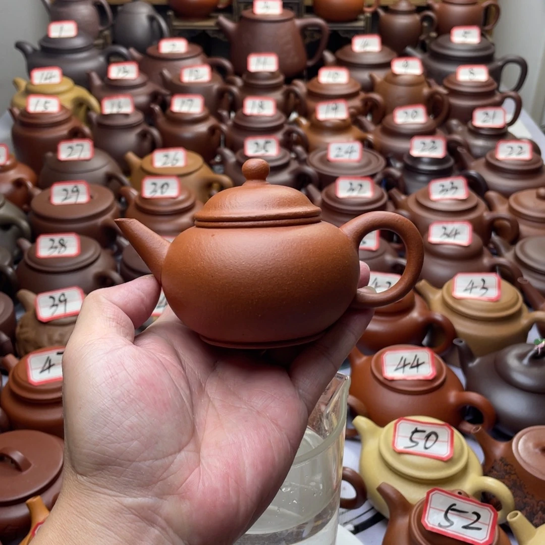 茶壶紫砂宜兴紫砂半手工