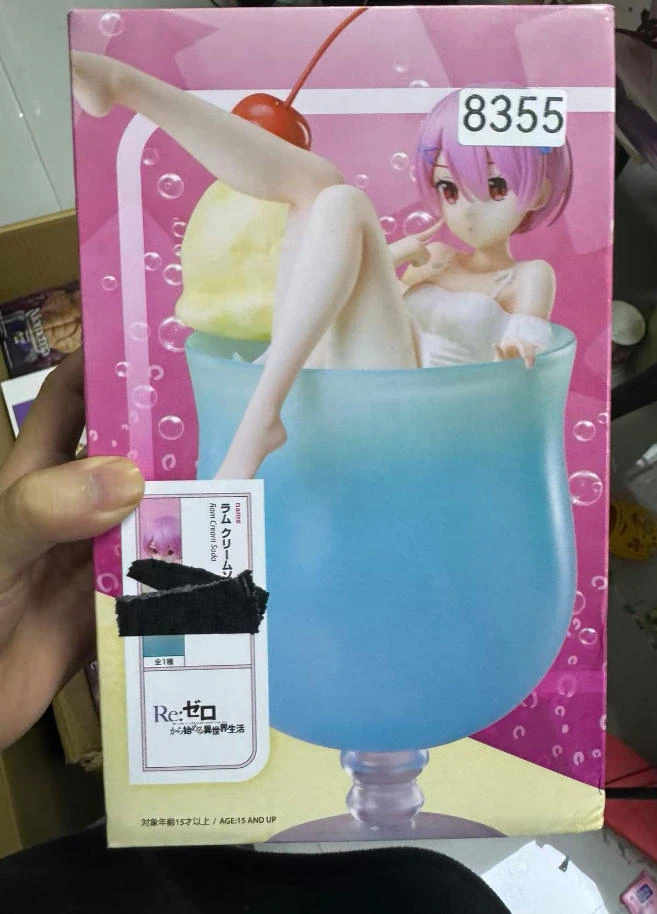 日版全新手办 从零开始的异世界生活 拉姆 奶油苏打景品手办【100】